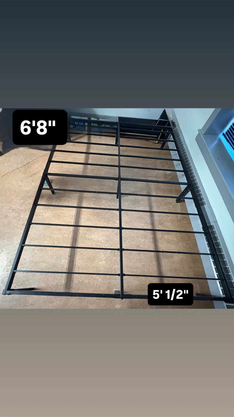 Queen Bed Frame + Mattress
