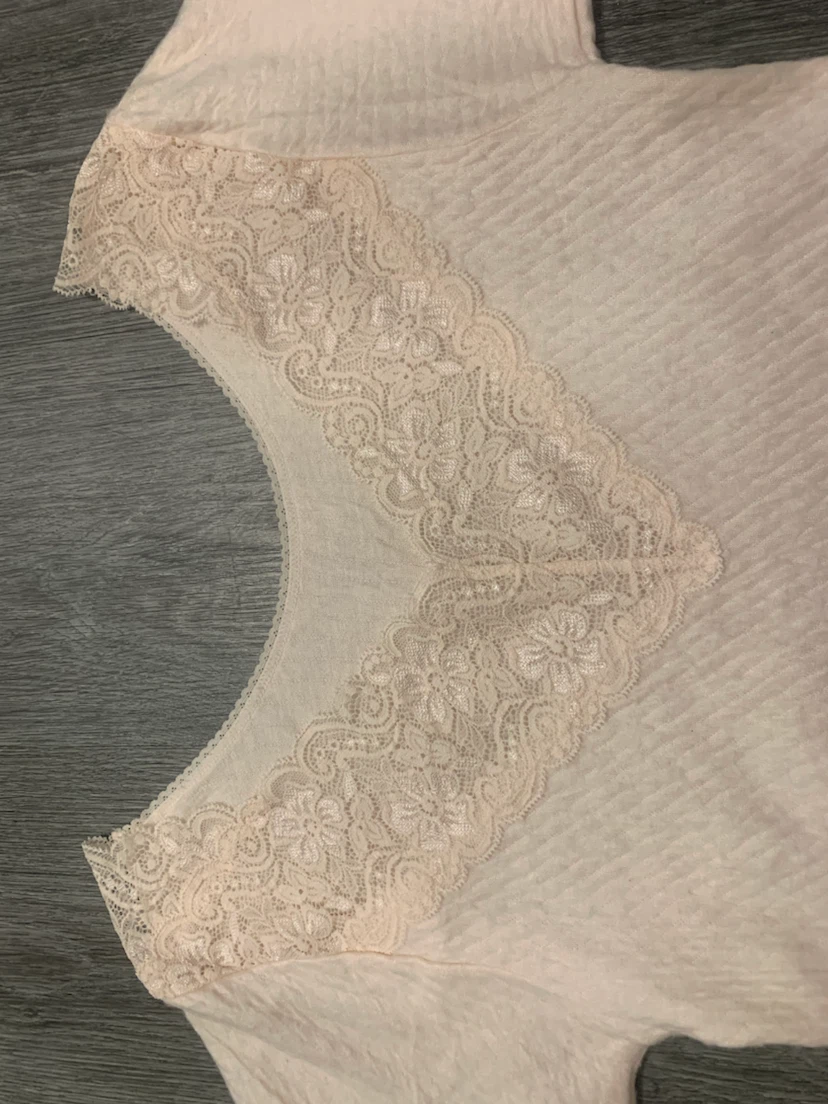Lace Trim Top