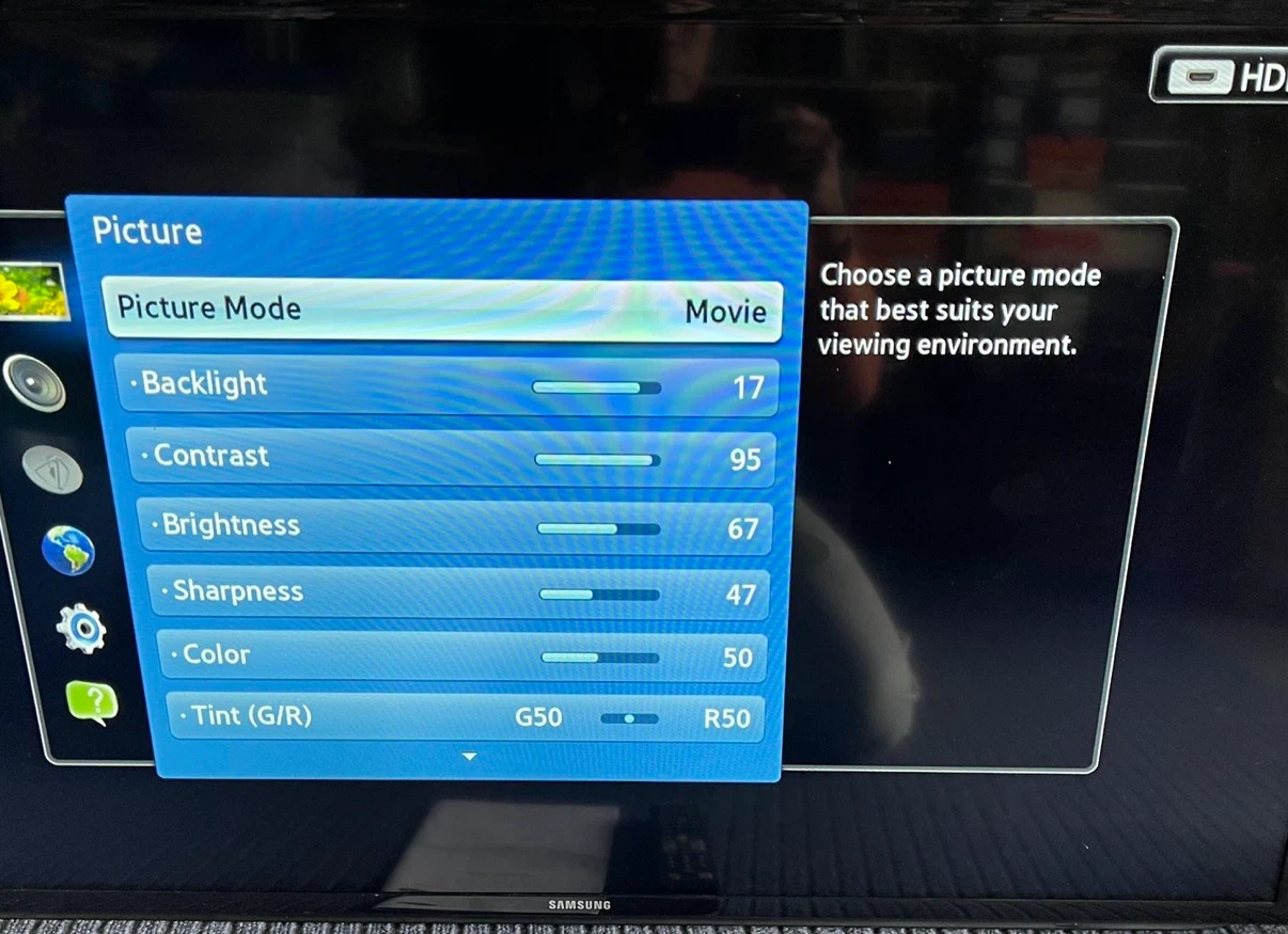 Samsung LED TV (46”)