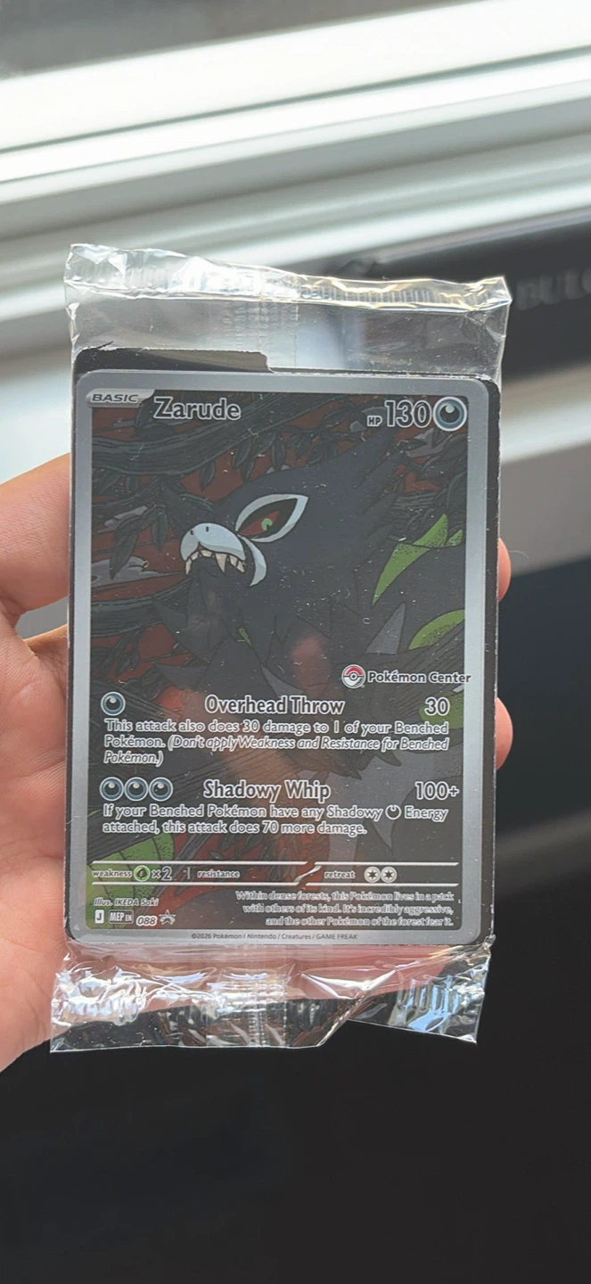 Zarude PKC Mega Evolution Promo