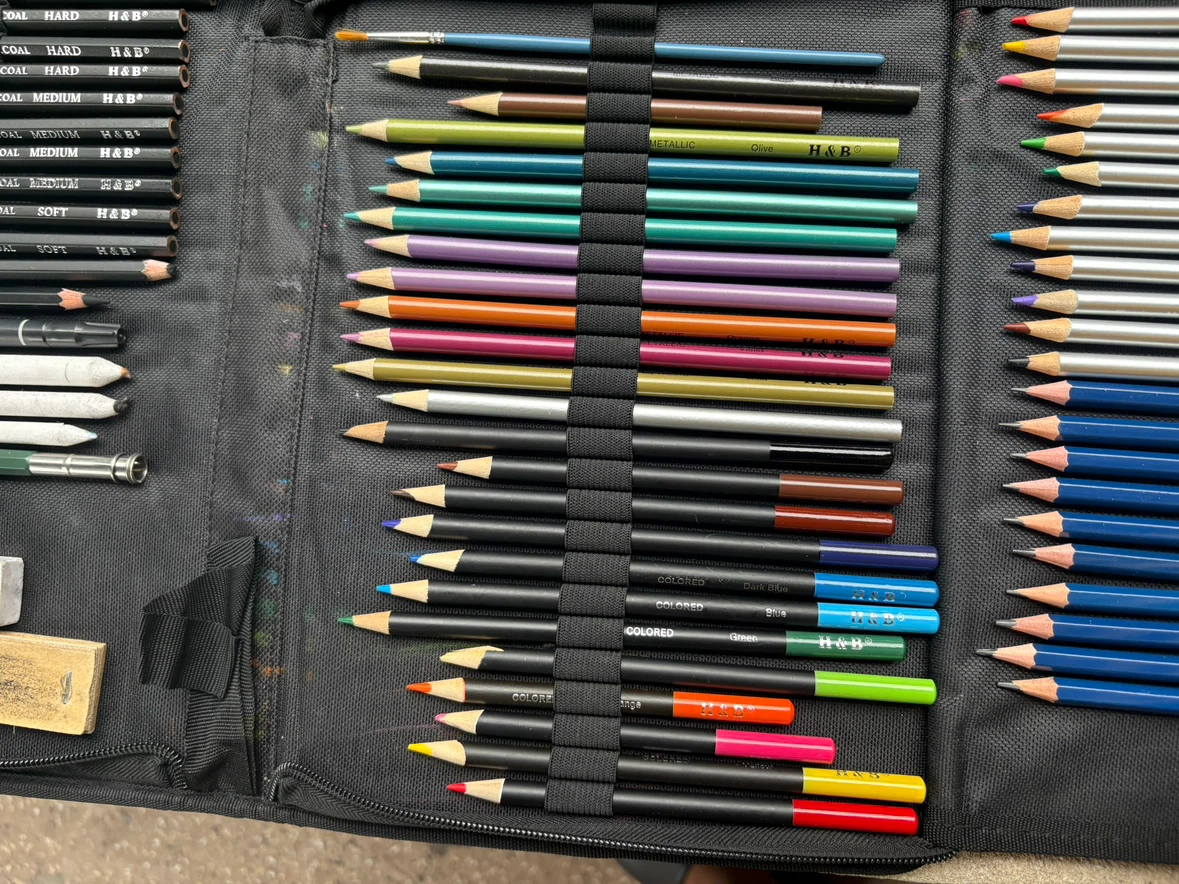 H & B Art Supplies Sketching & Drawing Set - photo 3