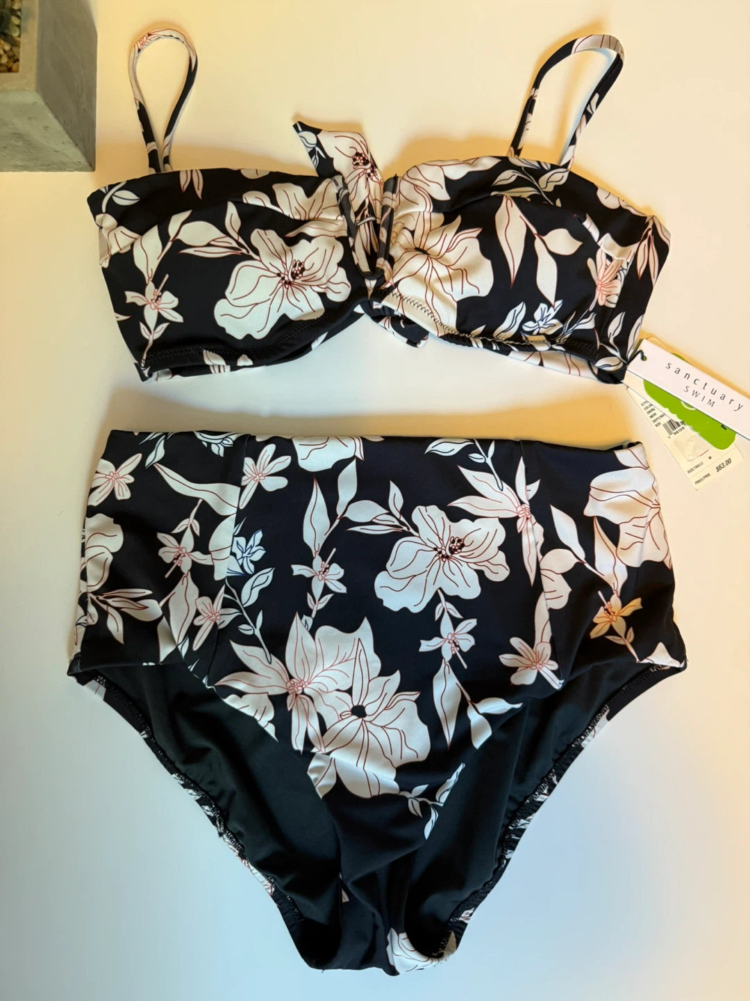 Sanctuary Dark Tropical V-Wire Bikini