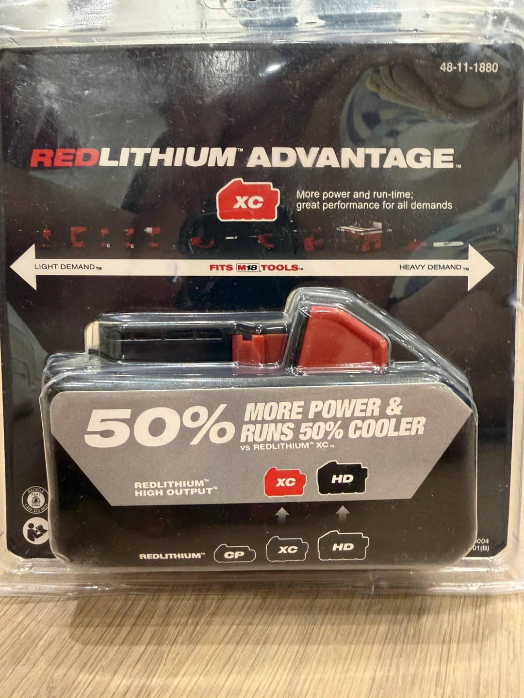 Milwaukee M18 REDLITHIUM XC8.0 High Output Battery