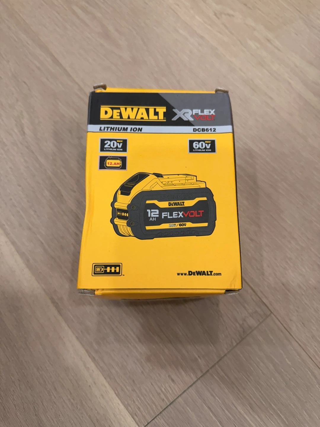 DEWALT FLEXVOLT 12Ah Lithium Ion Battery