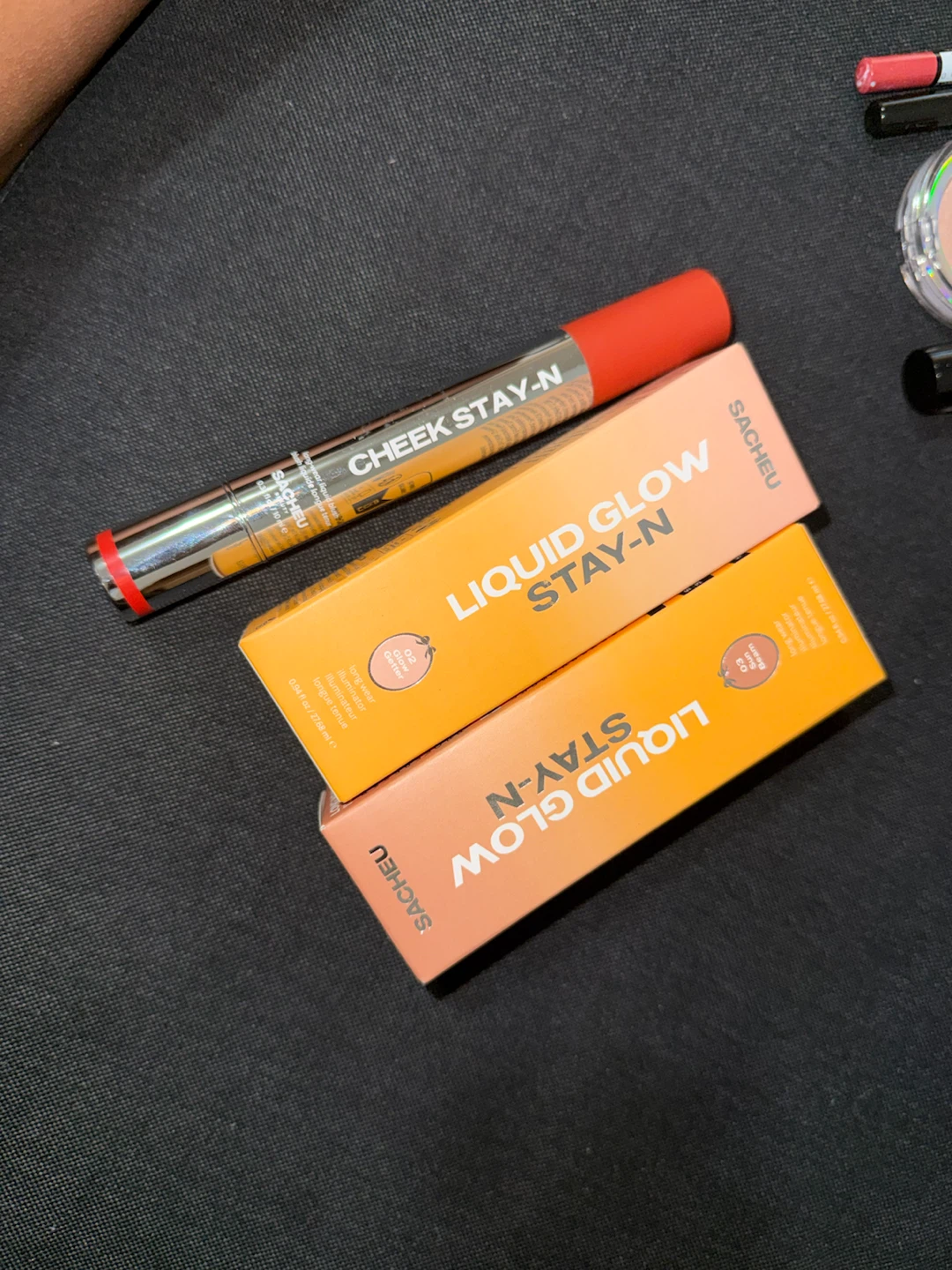 SACHEU Cheek Stay-N & Liquid Glow Stay-N Makeup