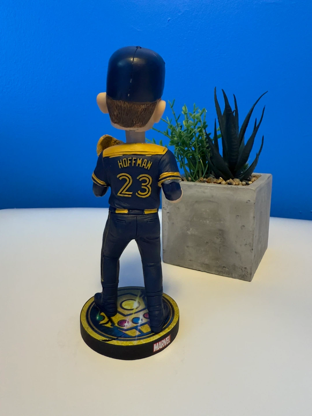 2025 Toronto Blue Jays Jeff Hoffman Thanos Bobblehead - photo 4