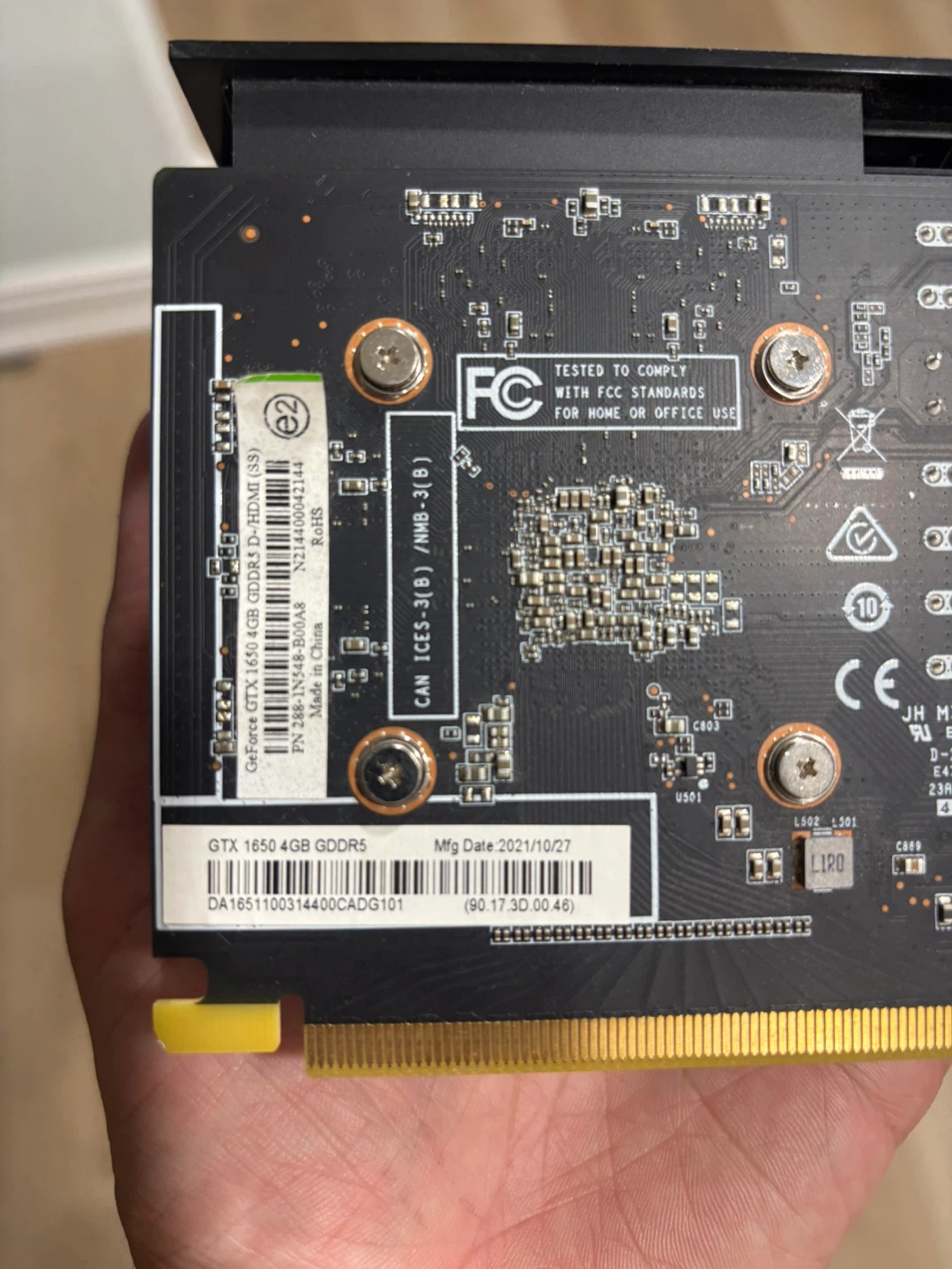 NVIDIA GeForce GTX 1650 4GB GDDR5 Graphics Card - photo 4