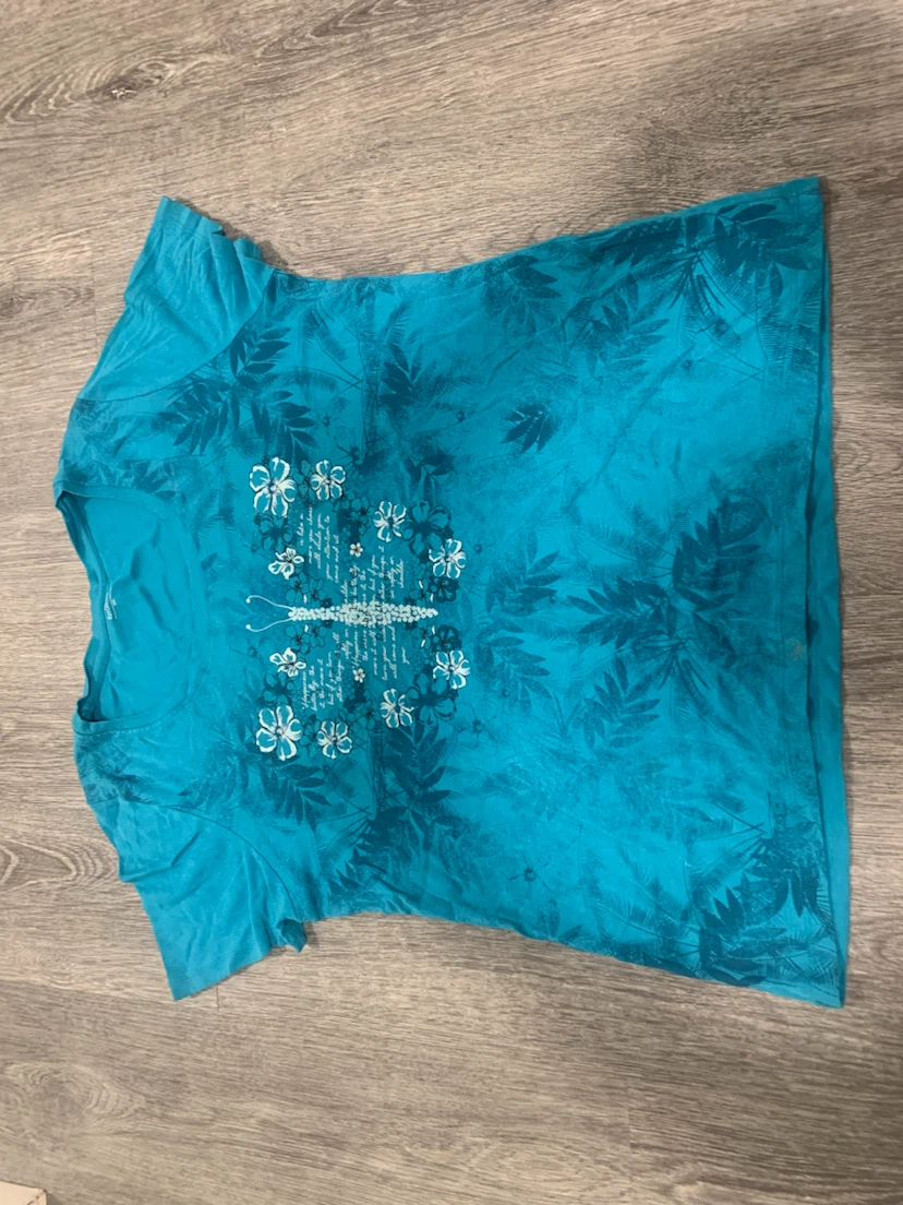 Northern Reflections Blue Butterfly T-Shirt XXL - photo 2
