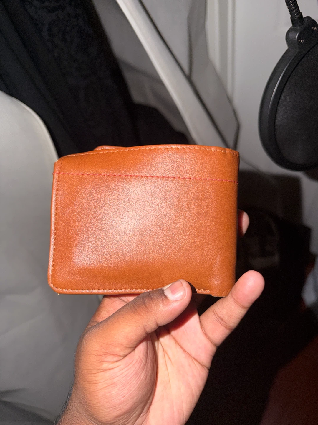 Louis Vuitton brown leather bifold wallet - photo 3
