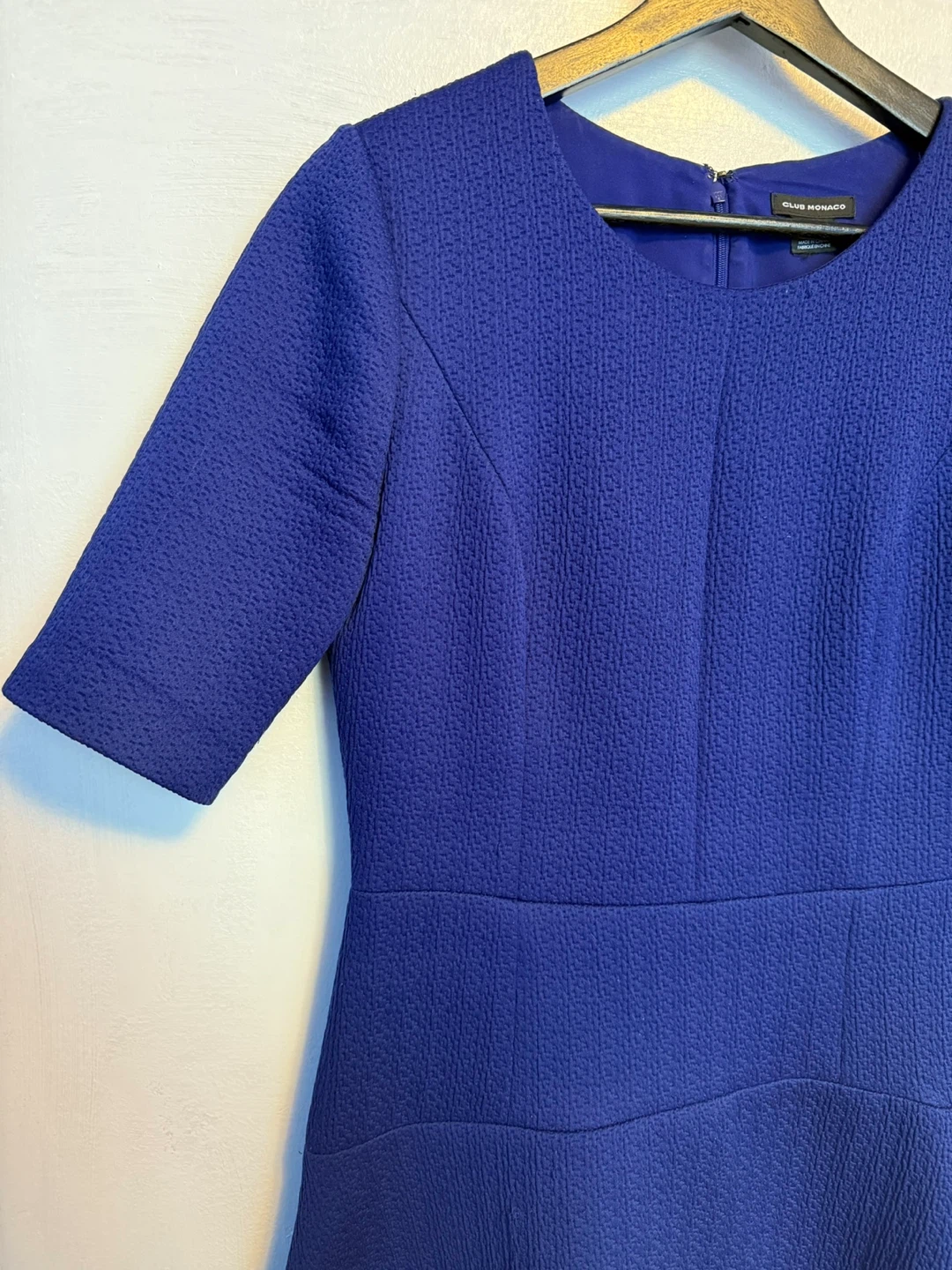Club Monaco Royal Blue Fit & Flare Dress - photo 3