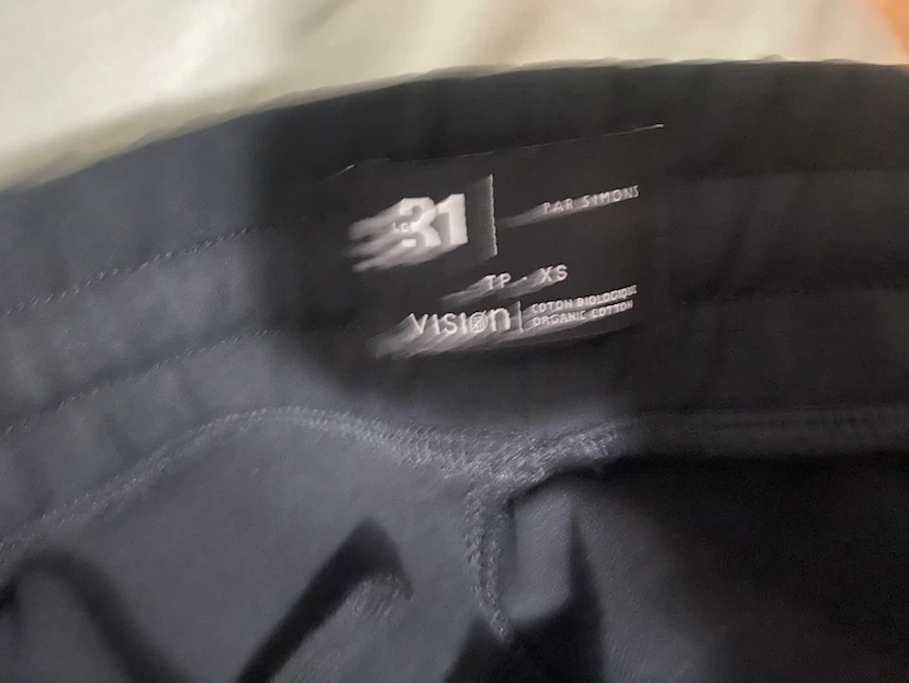 LE31 PAR SIMONS Black Organic Cotton Pants - photo 3
