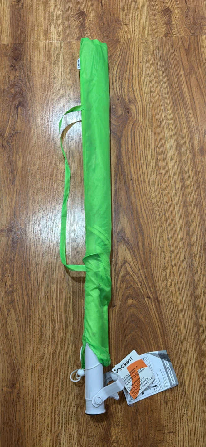 Crivit Beach Umbrella with Anchor