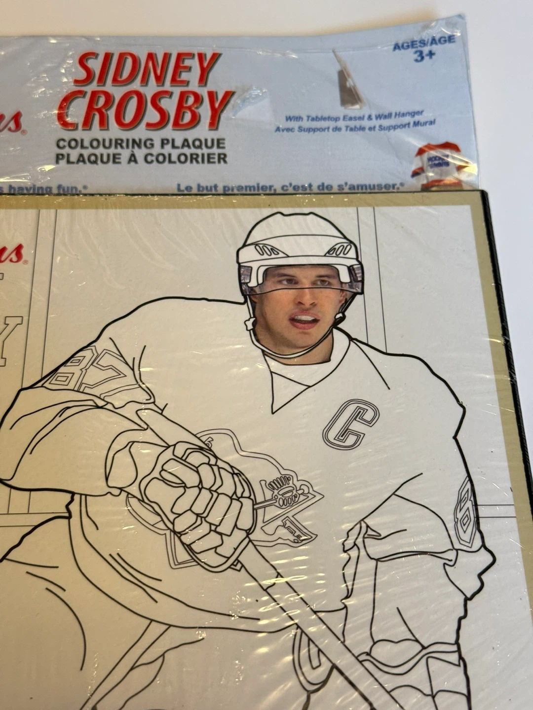 2012 Tim Hortons Sidney Crosby Colouring Plaque - photo 4