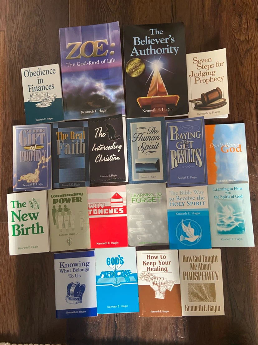 Collection of Kenneth E. Hagin Books