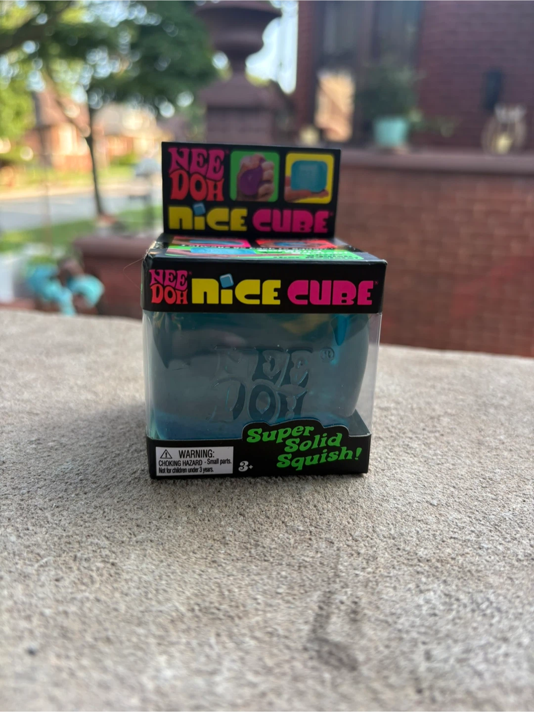 Nee Doh Nice Cube Super Solid Squish Toy