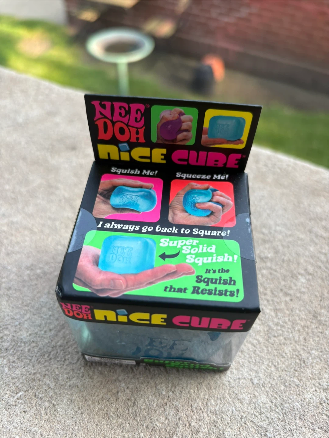 Nee Doh Nice Cube Super Solid Squish Toy - photo 2
