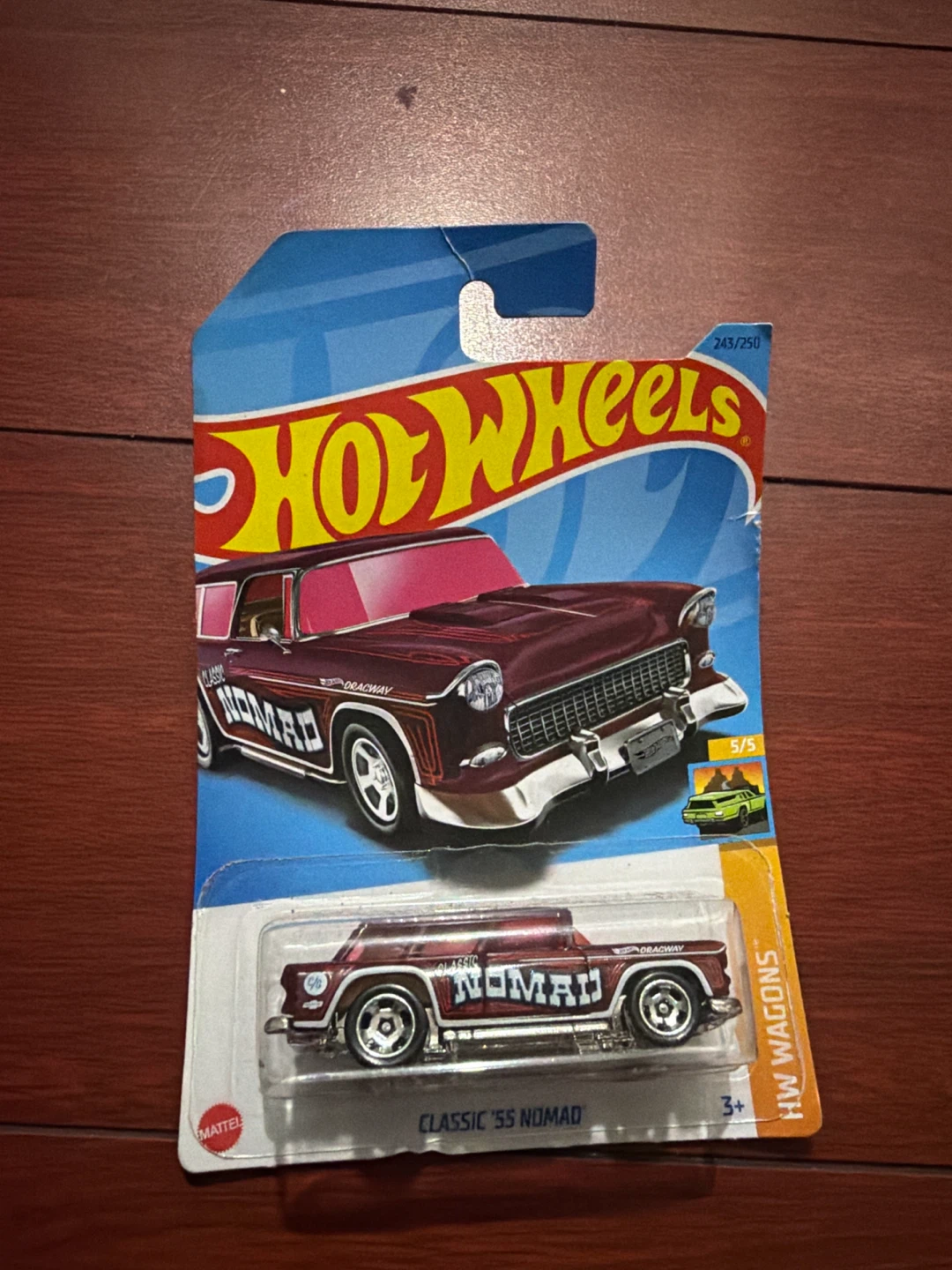 Hot Wheels Classic '55 Nomad Maroon