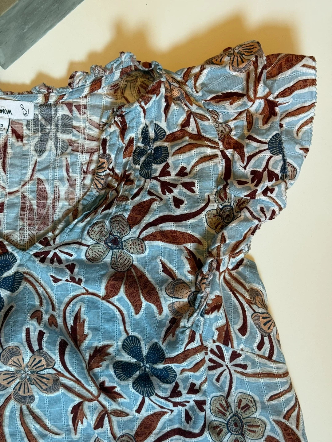 Floral Ruffle Top - photo 5