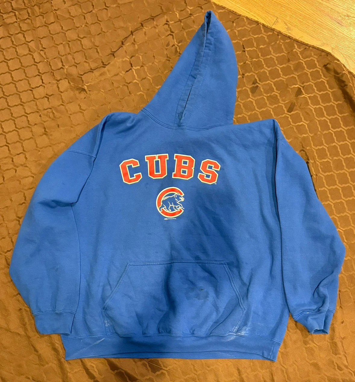 Chicago Cubs Hoodie Stitches 2X Large