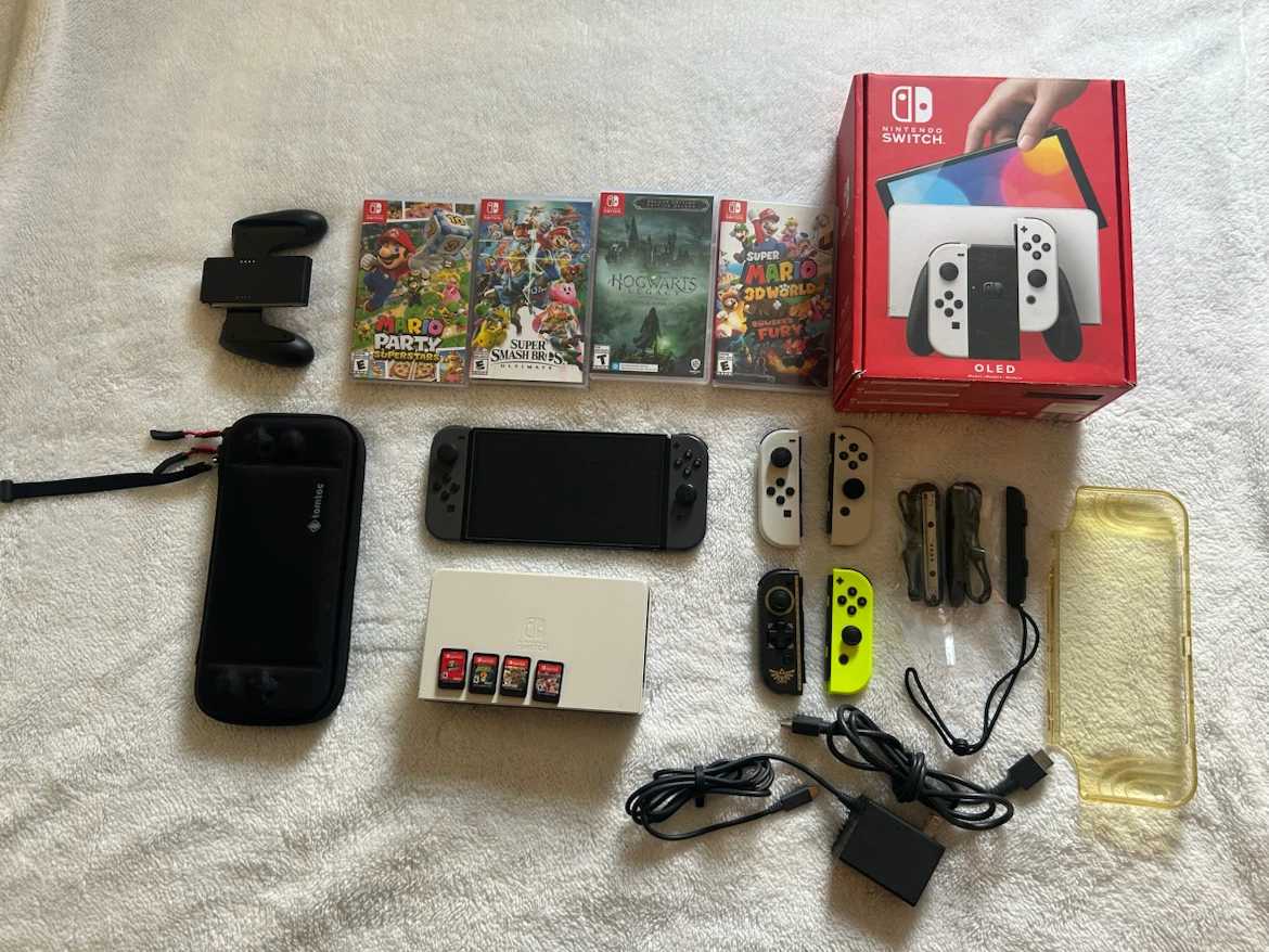 $800 Nintendo Switch OLED Bundle
