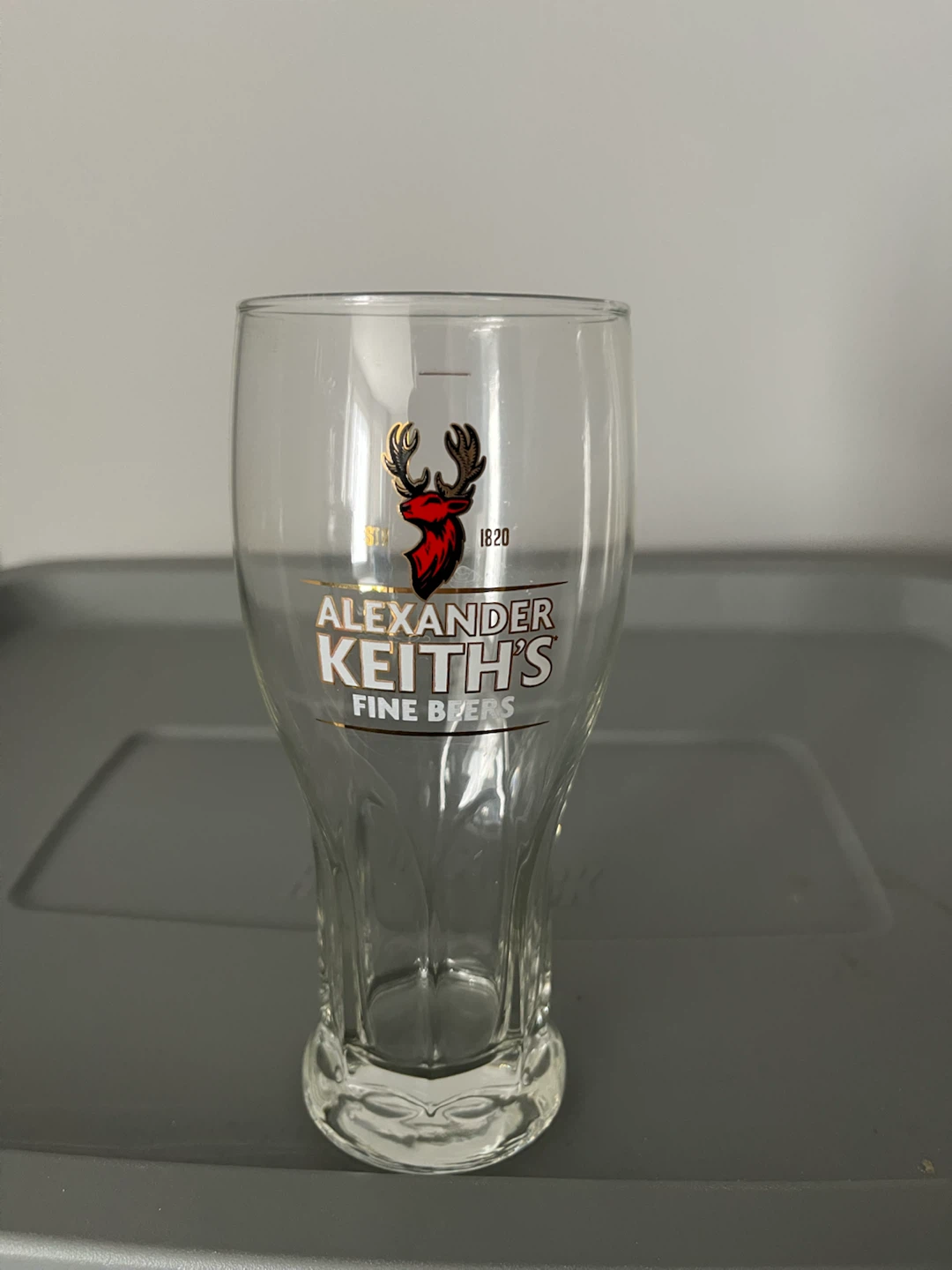Alexander Keith's Beer Glass