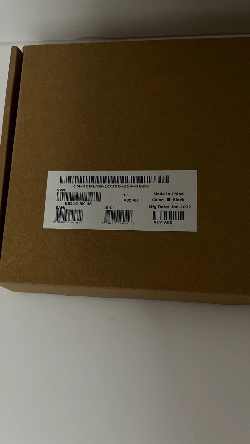 Dell Keyboard KB216t-US - photo 4
