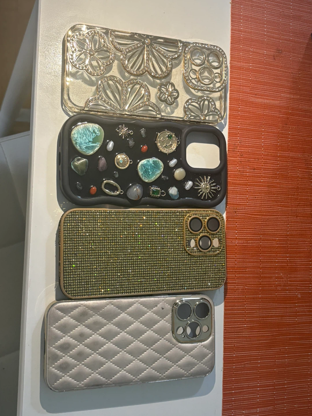 Set of 4 phone case (16 pro max) good condition. - photo 3