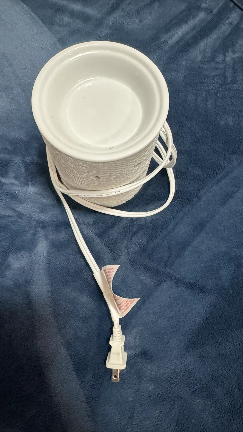 White Ceramic Wax Melt Warmer - photo 3