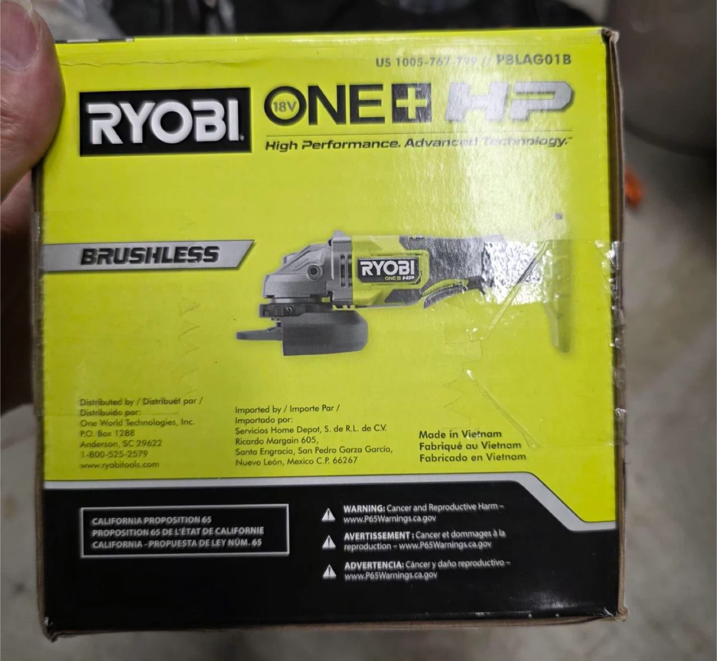 Ryobi ONE+ HP 18V Brushless 4-1/2" Angle Grinder/Cut-Off Tool - photo 5