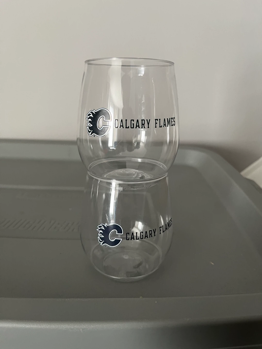 Calgary Flames Plastic Glasses - photo 2