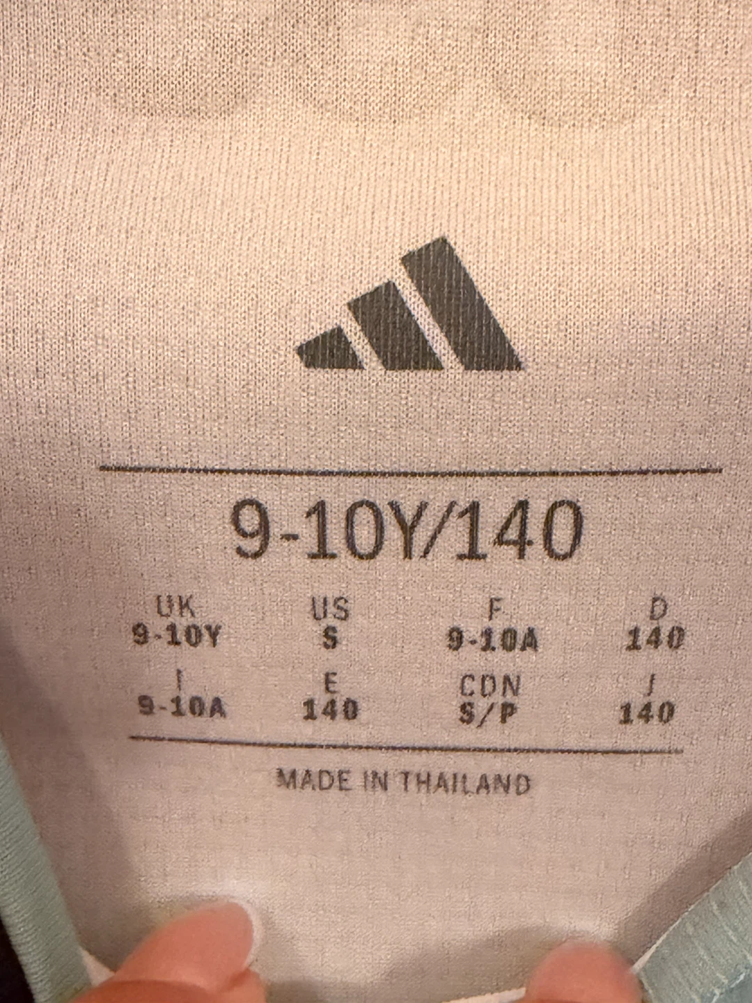 Adidas Argentina Soccer Jersey 9-10Y - photo 2