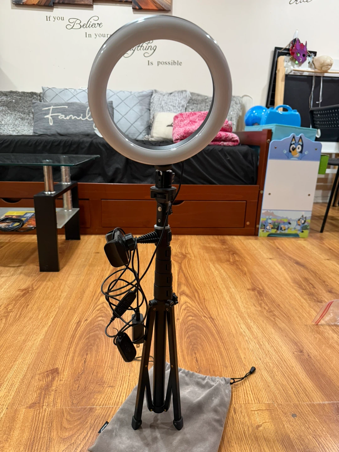 Ring Light with Tripod Stand and Phone Holder