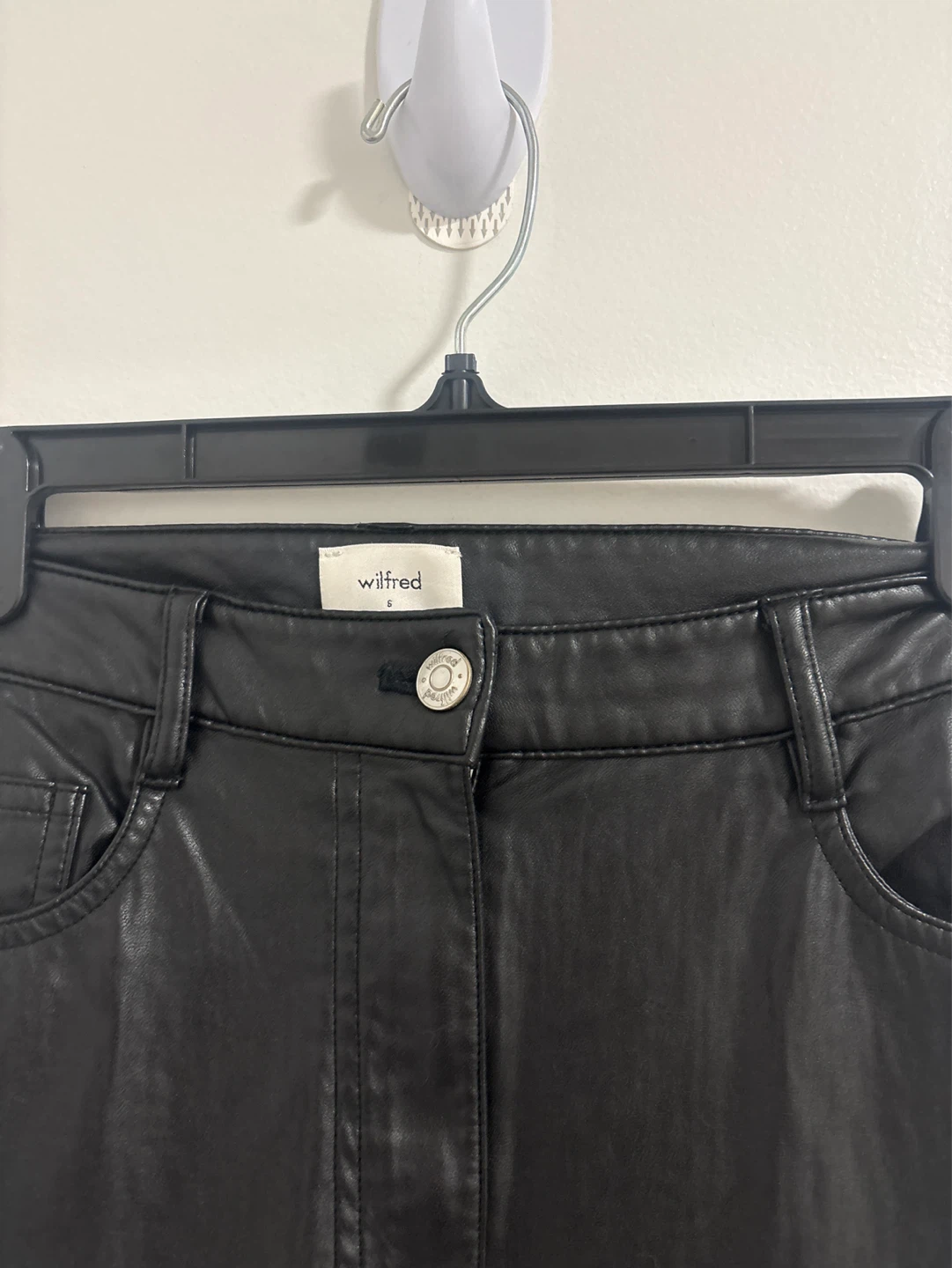 Wilfred Faux Leather Pants - photo 2