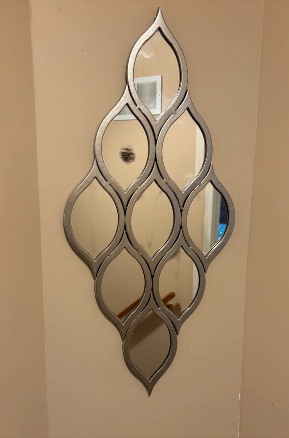 Beautiful Decorative Mirrors in diamond shape