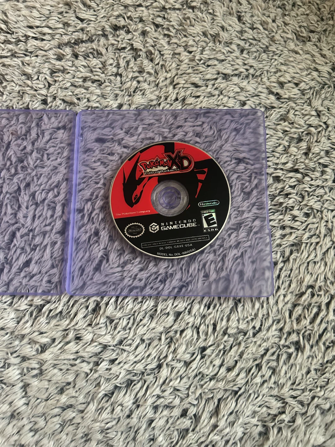 Nintendo GameCube Pokémon XD Gale of Darkness Game Disc