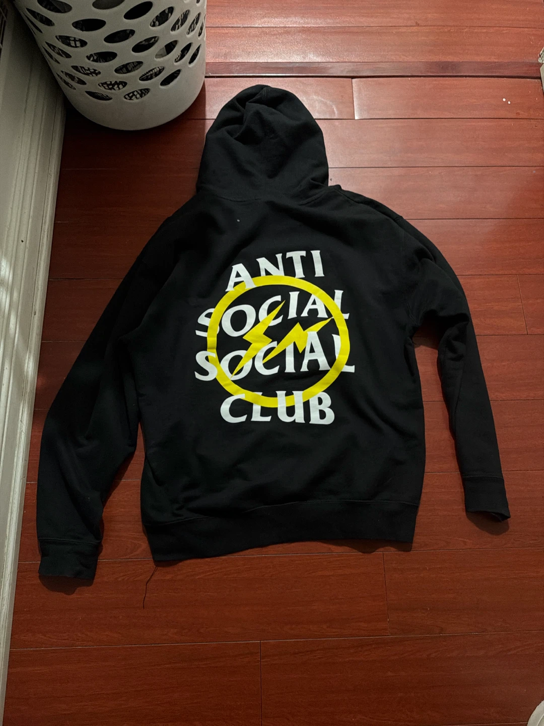 Anti Social Social Club x Fragment Hoodie in Black