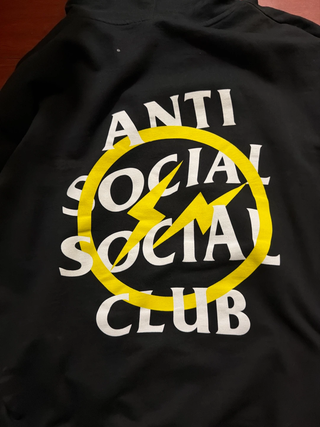 Anti Social Social Club x Fragment Hoodie in Black - photo 2