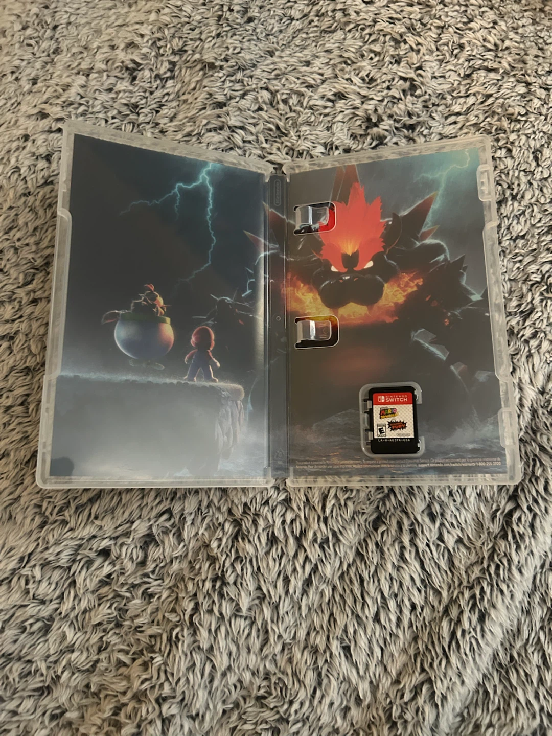 Nintendo Switch Super Mario 3D World + Bowser's Fury Game - photo 2