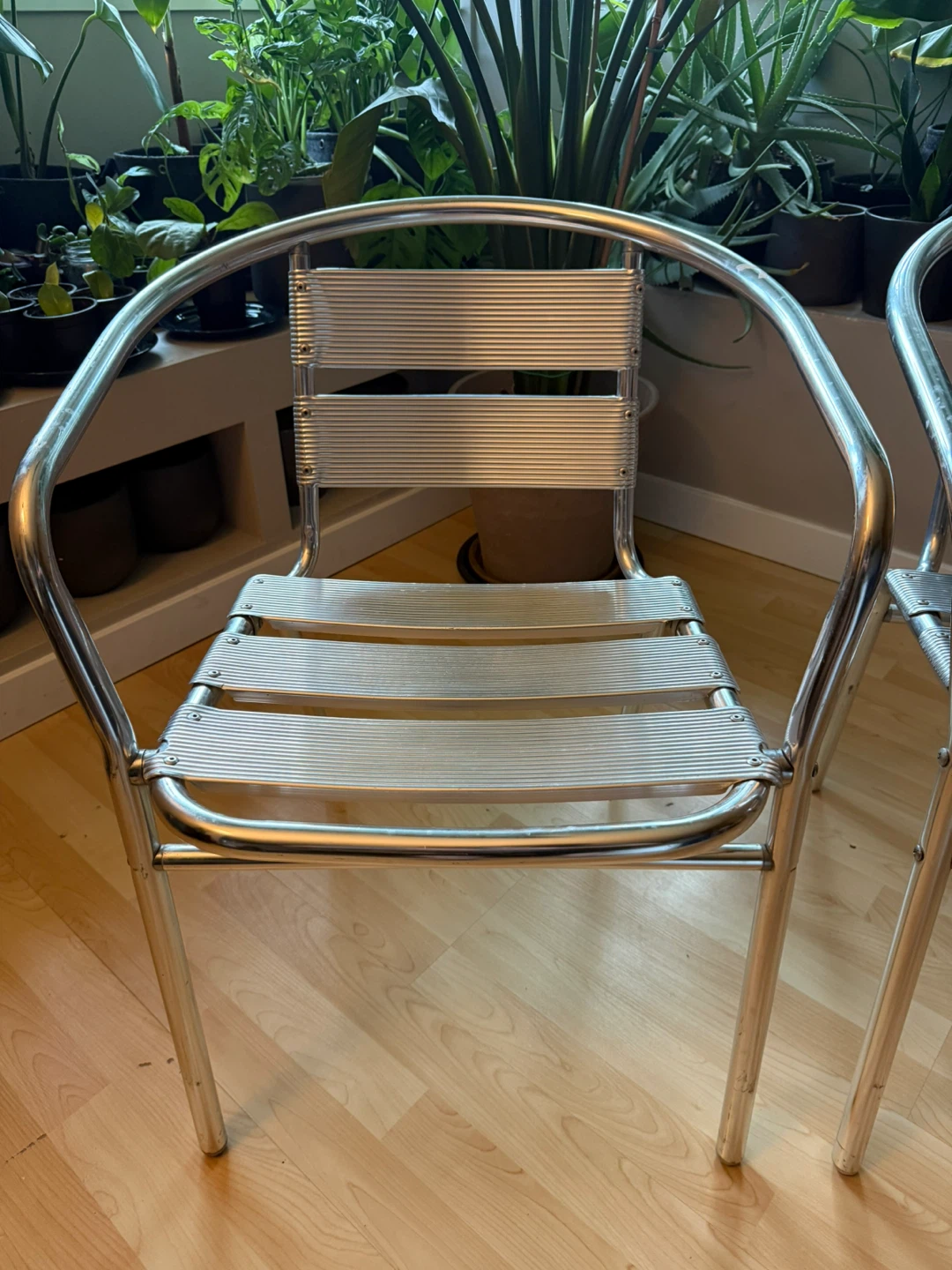 Aluminum Outdoor Patio Chairs (Set of 2) - photo 4