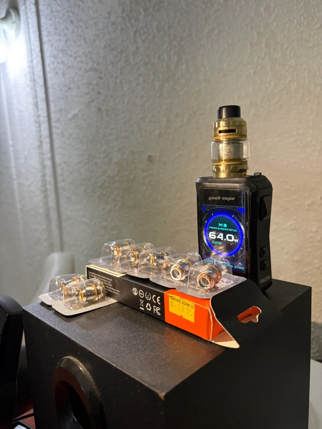 Geek Vape Aegis Max Vaporizer with Replacement Coils