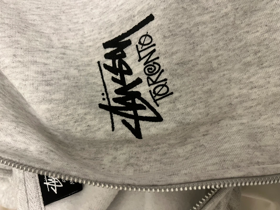 Stüssy Toronto Zip-Up Hoodie XL size - photo 3