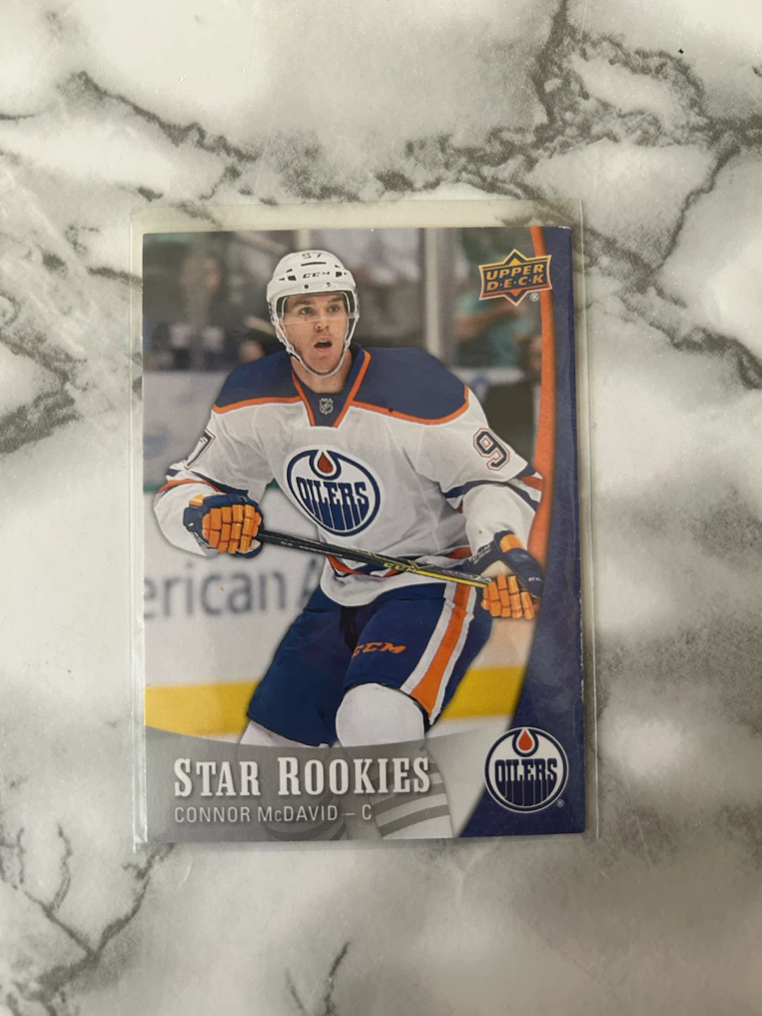 Upper Deck Star Rookies Connor McDavid Hockey Card