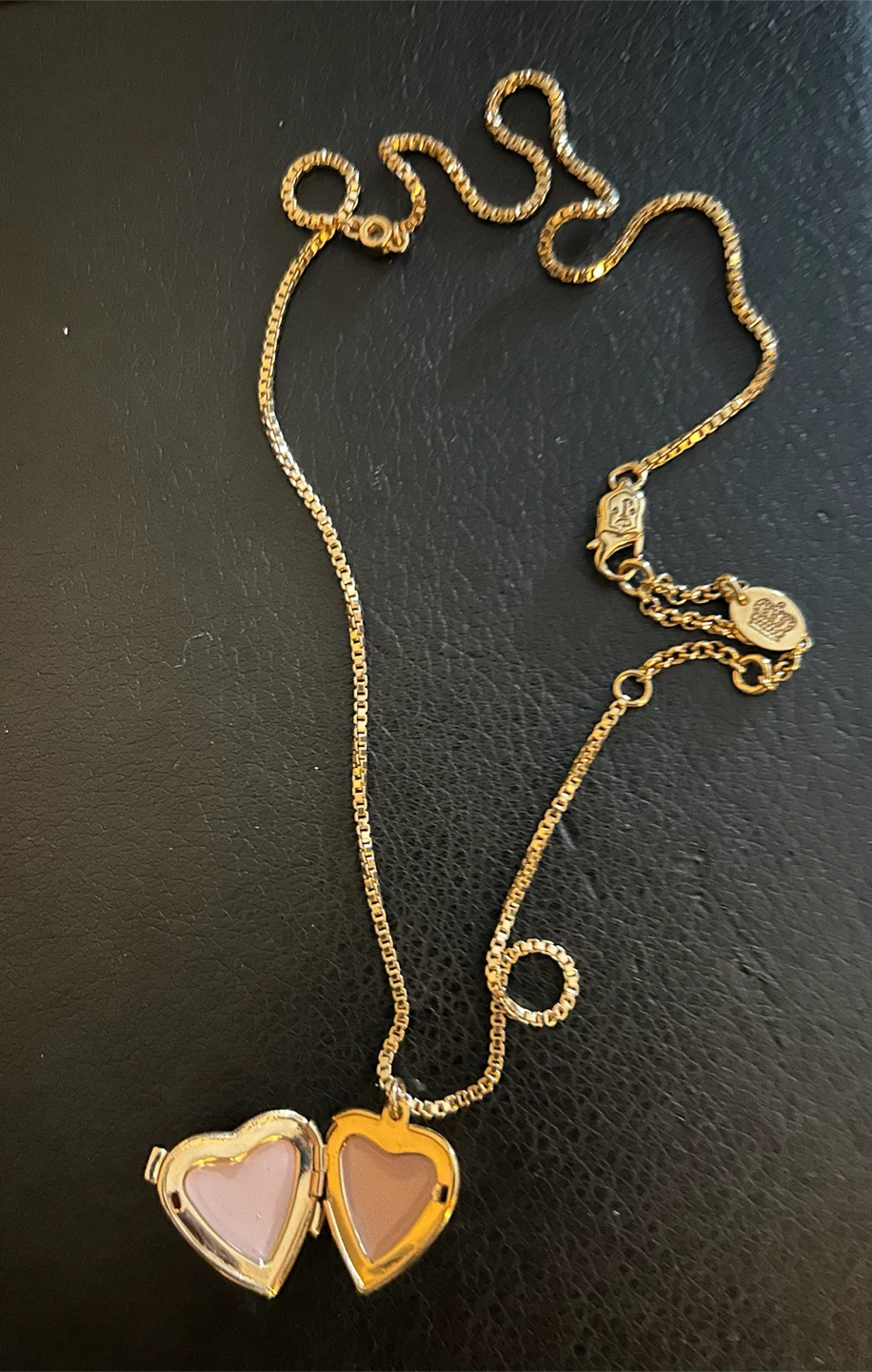 Juicy Couture Heart Locket Necklace