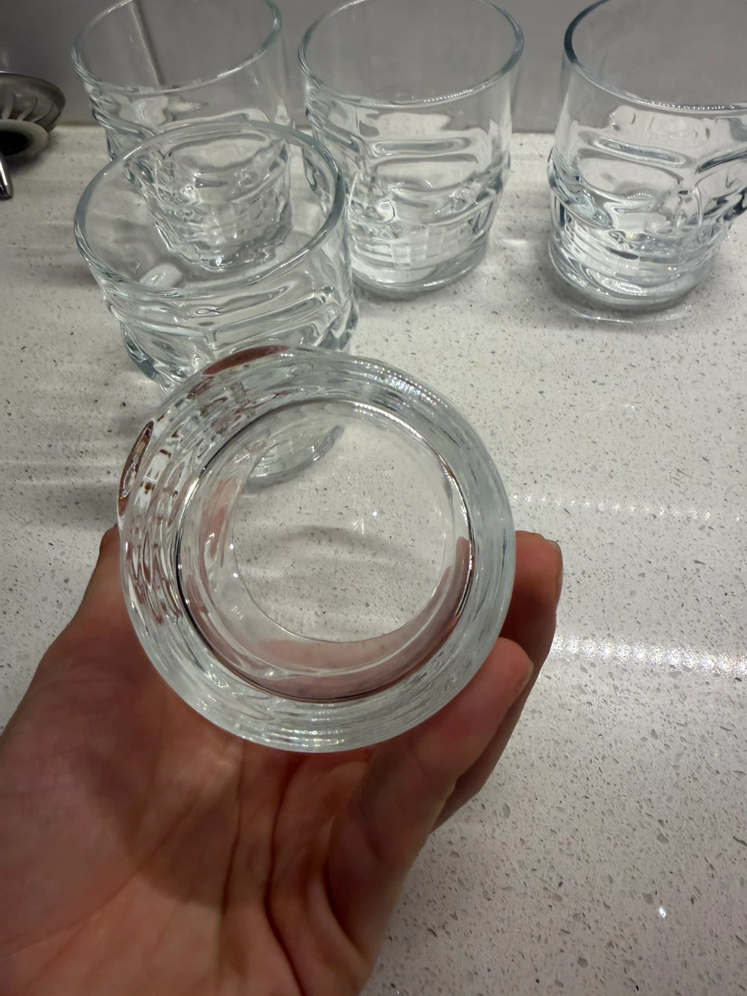 Set of 5 Skull drinking Glasses - photo 4