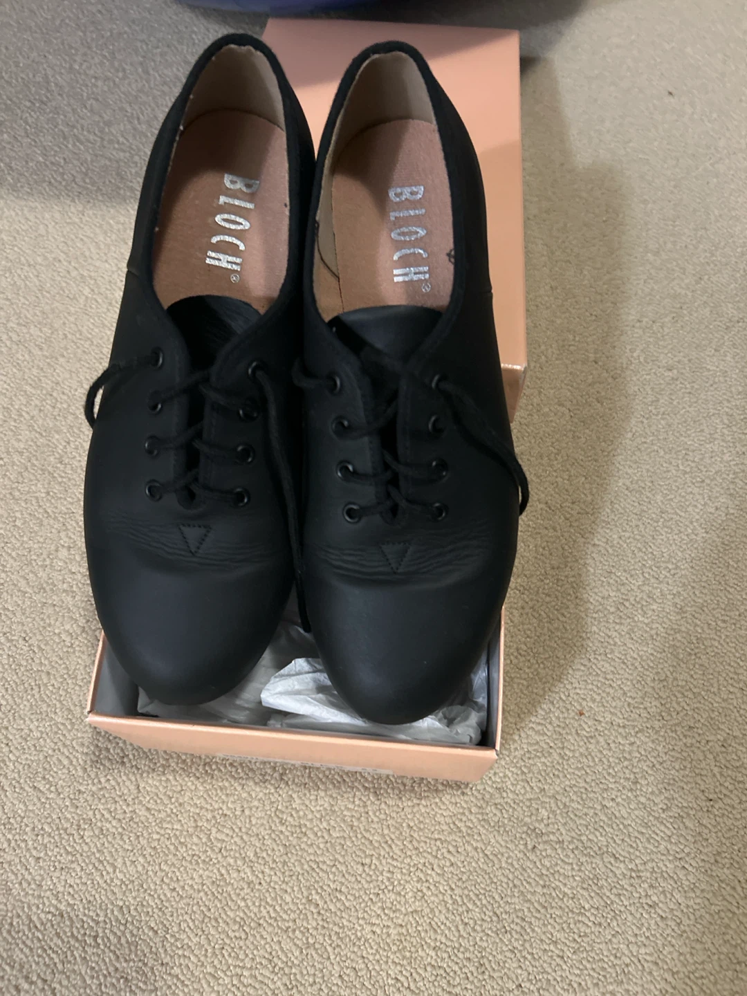 Bloch Jazztap Ladies Shoes Size 6.5 Black