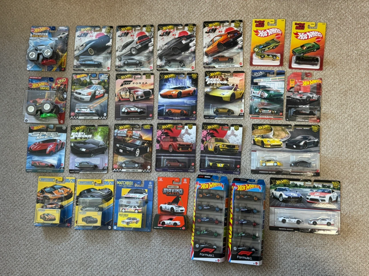 Hot Wheels and Matchbox Collection