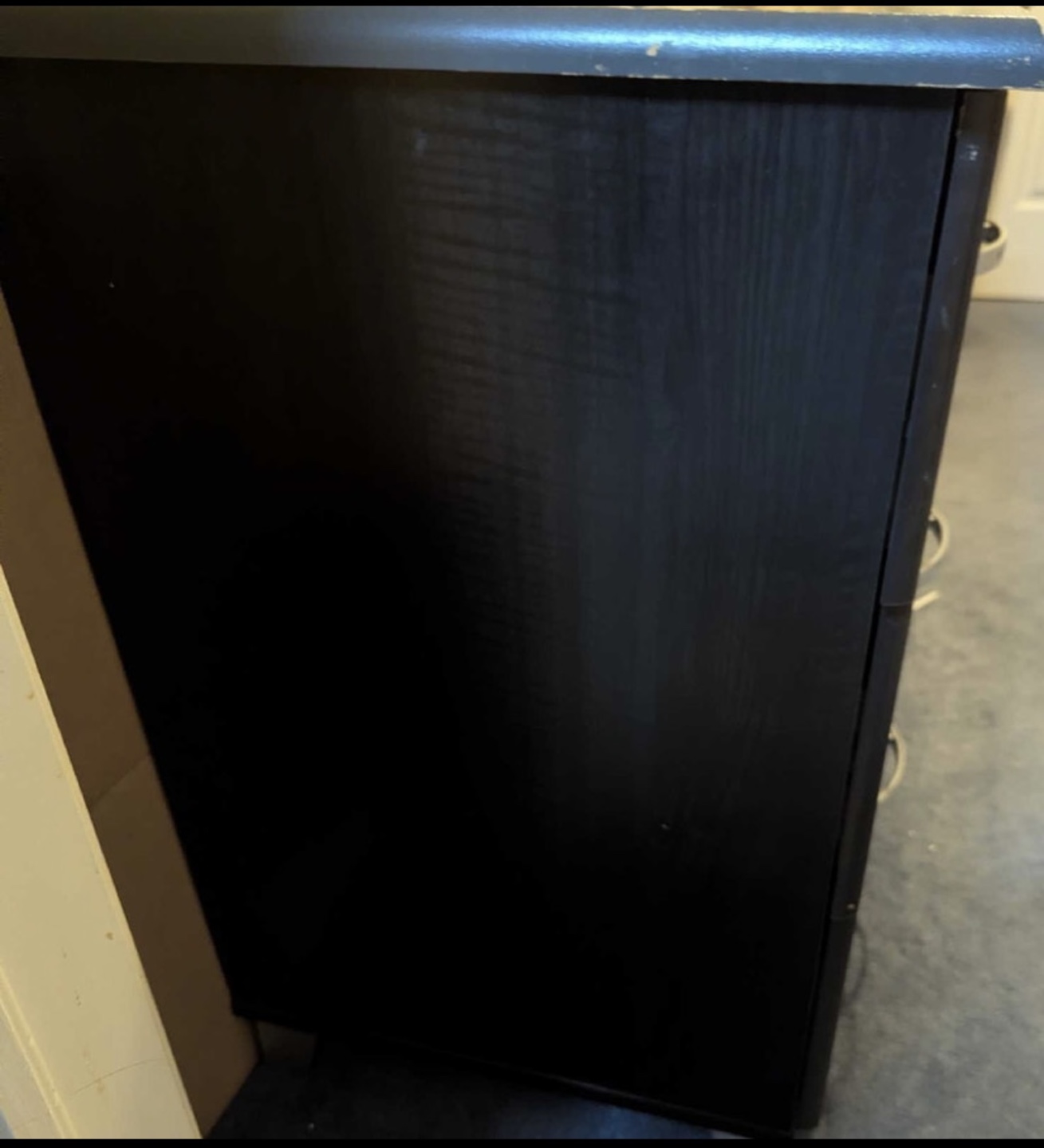Black Six-Drawer Dresser - photo 2