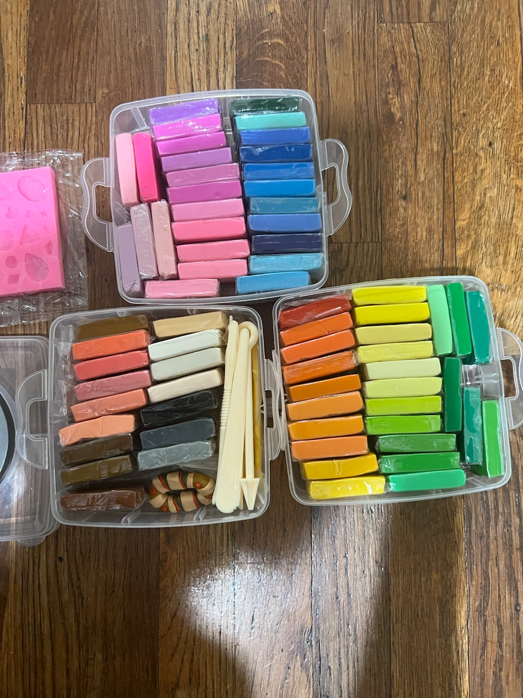 Multi-Color Polymer Clay Kit with Case - photo 2