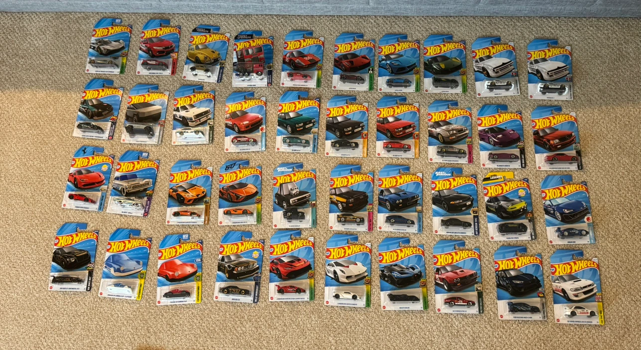 Hot Wheels and Matchbox