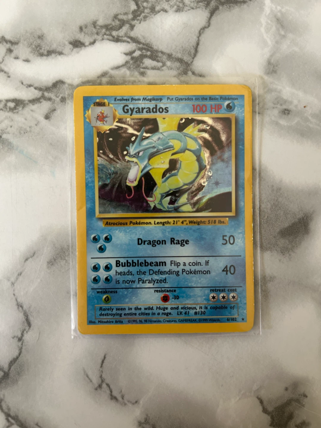 $70 Gyarados Base set unlimited